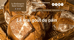 Desktop Screenshot of boulangerie-saintgeorges.fr
