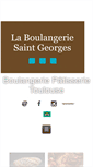 Mobile Screenshot of boulangerie-saintgeorges.fr